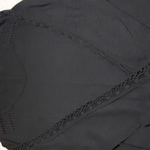 Long sleeve v neck t shirt